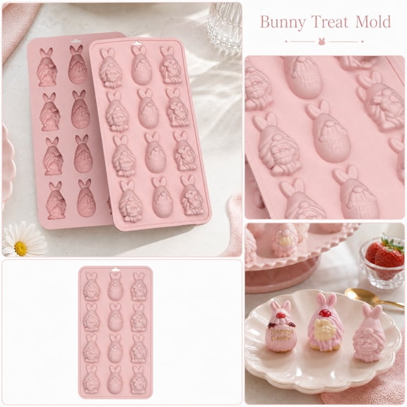 THOPBPRK Little Shaped Chocolate Mold Pudding Fudge Baking Tray Easy Release Dessert Decorating Tool DIY Candy Making Pan For Holiday Party Celebration Activities , Gray