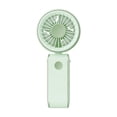 thumbnail image 1 of THOPBPRK Mini Handheld Fan Portable Pocket Fan Rechargeable Personal Cooler 3 Speed High Airflow Cordless Fan Lightweight Design Outdoor Travel Camping Desktop , 1Pack Green, 1 of 5