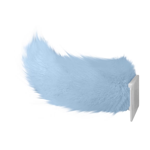 THOPBPRK Remote Controlled Plush Tail Ornament Voice Activated Moving Faux Tail Animated Auto Rear Decoration Shaking Tail Accessory for Vehicles Halloween Cosplay Clothes Party Car , J
