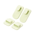 thumbnail image 1 of THOPBPRK Self Adhesive Detachable Remote Control Holder Wall Mount Storage Hook Removable Organizer Hanger For TV Air Conditioner Remotes Keys Small Household Items Home Pack , Green, 1 of 6