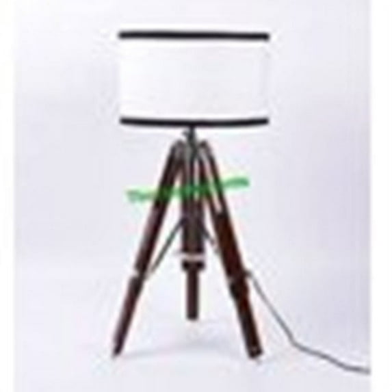 THOR INSTRUMENTS 1940's NAUTICAL VINTAGE TRIPOD TABLE LAMP ( LAMP SHADE NOT INCLUDED ) HOME DECOR GIFT