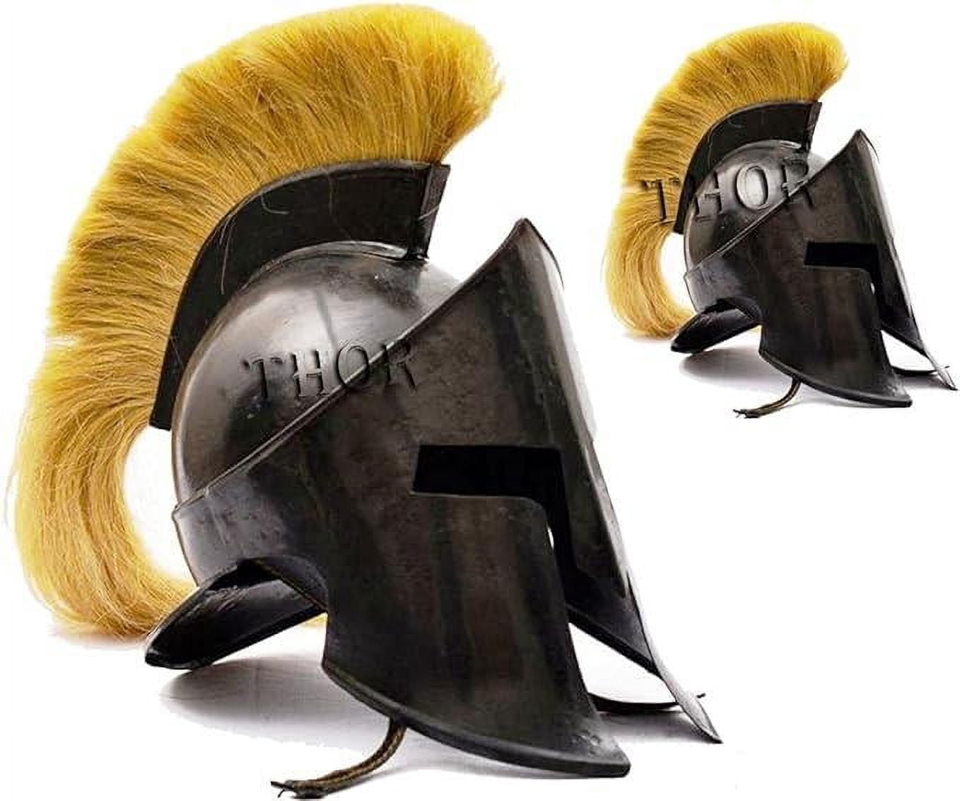 Instrument Armor THOR INSTRUMENTS Armor 300 Spartan Medieval Helmet With Plume Replica ...