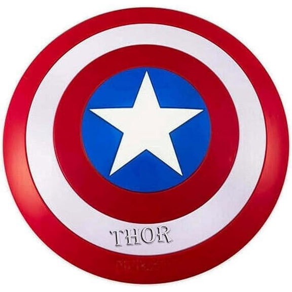 THOR INSTRUMENTS Captain Knight Metal Shield Wall Decoration Cosplay Props Replica 22" Rustic Vintage Home Decor Gifts