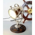 thumbnail image 1 of THOR INSTRUMENTS Collectible Chrome Spot Light Table Desk Lamp With Base Decor, 1 of 1