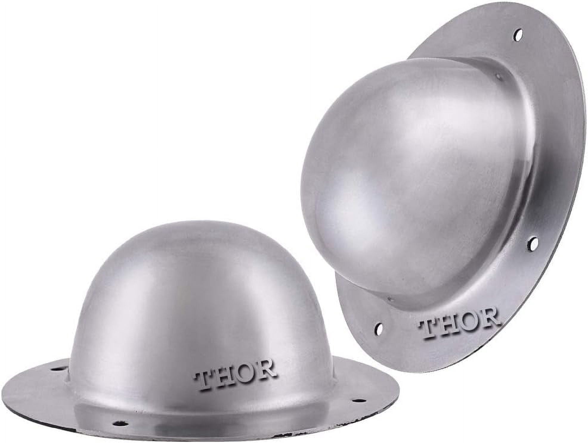 THOR INSTRUMENTS Knight Armor Medieval Steel Shield Boss w/Rivets ...