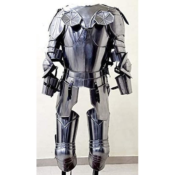 THOR INSTRUMENTS MEDIEVAL KNIGHT GOTHIC STEEL Wearable HALF SUIT OF ARMOR BY THORINSTRUMENTS