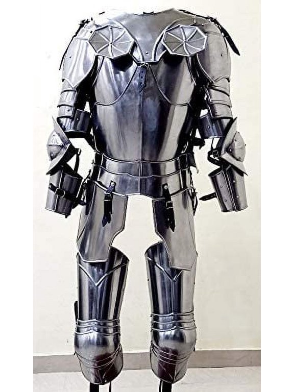 MEDIEVAL KNIGHT GOTHIC STEEL Wearable HALF SUIT OF ARMOR BY THORINSTRUMENTS