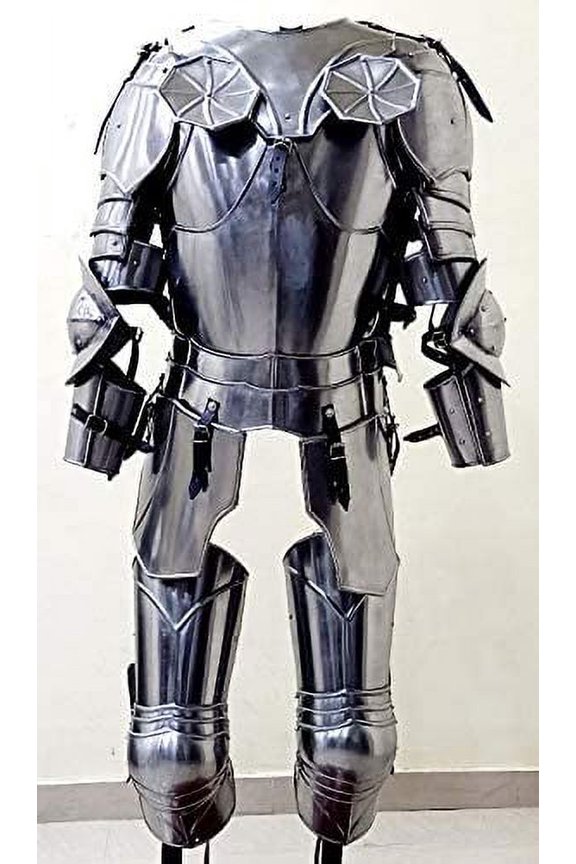 MEDIEVAL KNIGHT GOTHIC STEEL Wearable HALF SUIT OF ARMOR BY THORINSTRUMENTS