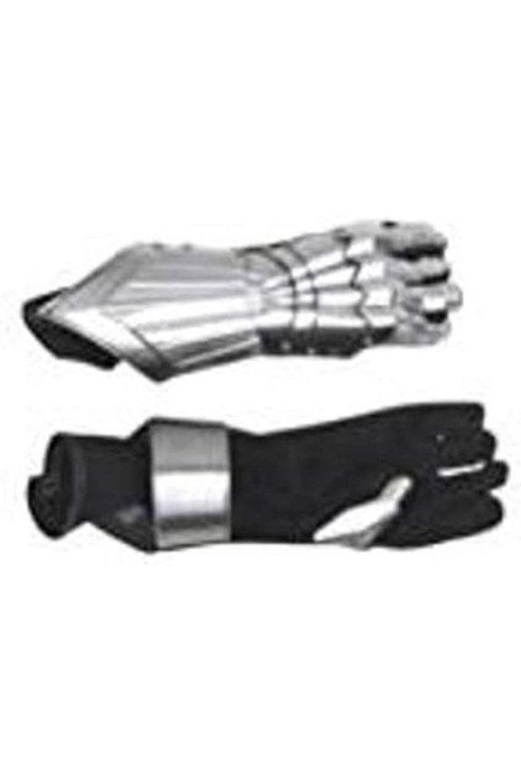 Medieval Gauntlet Pair III - Medieval Armor Gauntlet Large - Silver Gauntlet Rustic Vintage Home Decor Gifts
