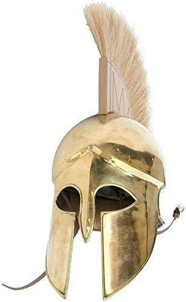 Greek Armor Greek Corinthian Helmet With Red Plume,sca Armor Roman Armour Spartan Larp C6673387 Spartan Greek Armor