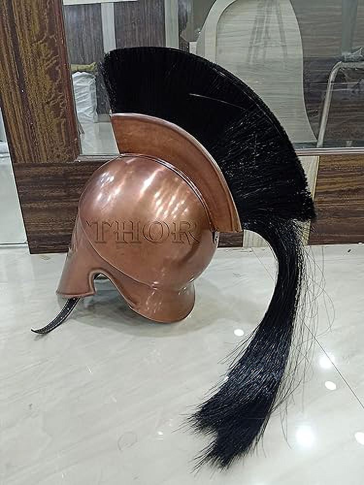 THOR INSTRUMENTS Medieval Greek Corinthian Wearable Armor Helmet With