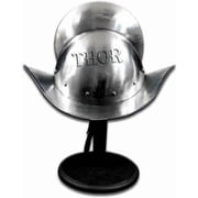 THOR INSTRUMENTS Medieval Knight Spanish Morion Helmet Full Usable With Stand Rustic Vintage Home Decor Gifts