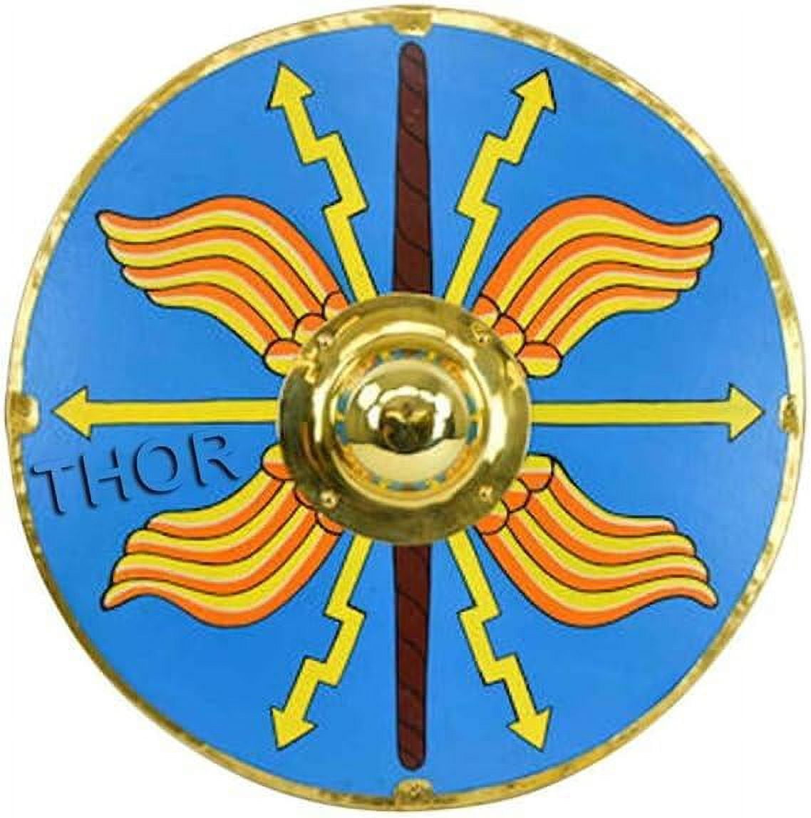 THOR INSTRUMENTS Medieval Roman Round Shield Knight Viking Shield ...