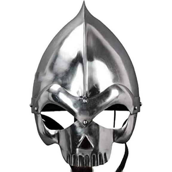 THOR INSTRUMENTS Medieval Skeleton Skull Helmet Armor Replica Rustic Vintage Home Decor Gifts
