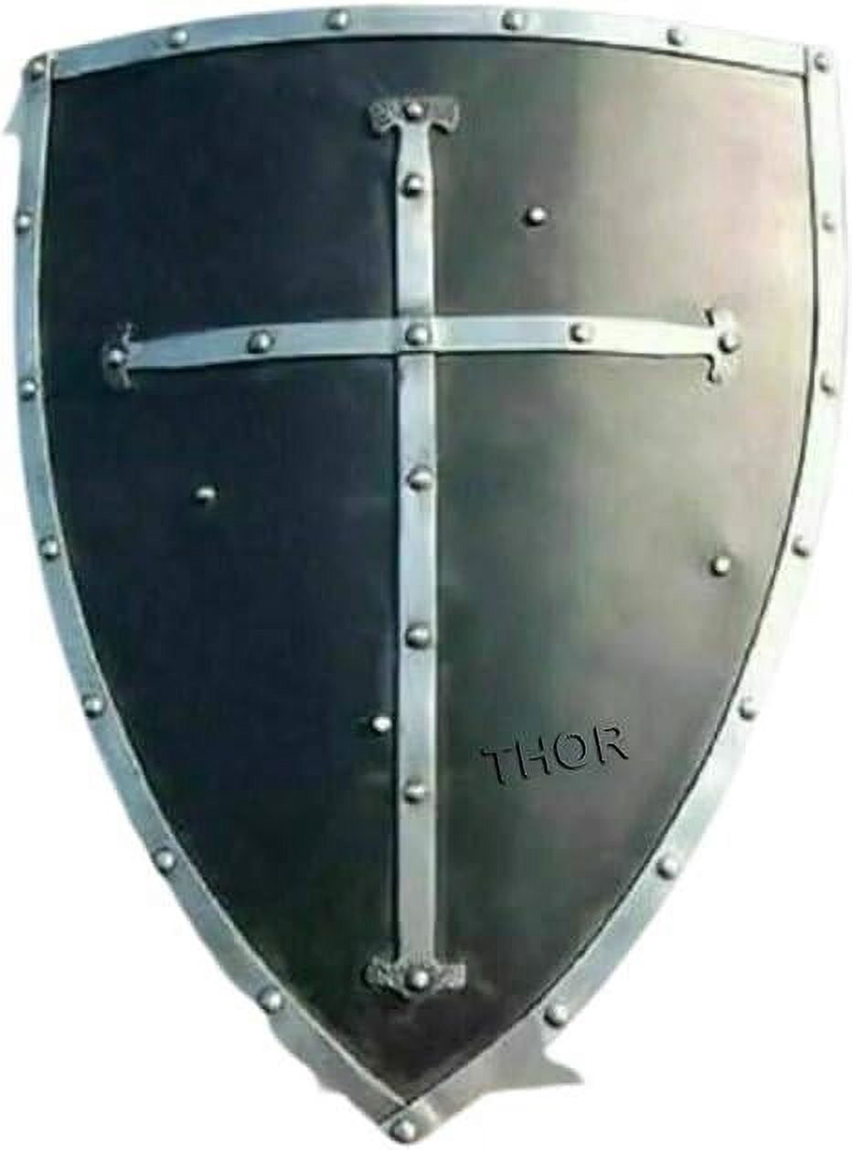 THOR INSTRUMENTS Medieval Templar Cross Shield Combat Ready For Battle ...