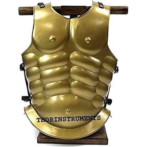 THOR INSTRUMENTS ROMAN MUSCLE ARMOR ANTIQUE BRASS JACKET COLLECTIBLE REPLICA RENACTMENT COSTUME Rustic Vintage Home Decor Gifts