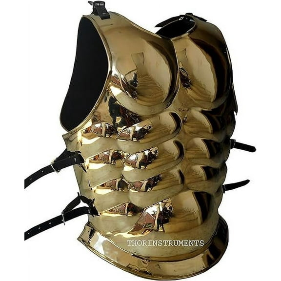 THOR INSTRUMENTS ROMAN MUSCLE ARMOR BRASS FINISHING JACKET COLLECTIBLE REPLICA COSTUME Rustic Vintage Home Decor Gifts