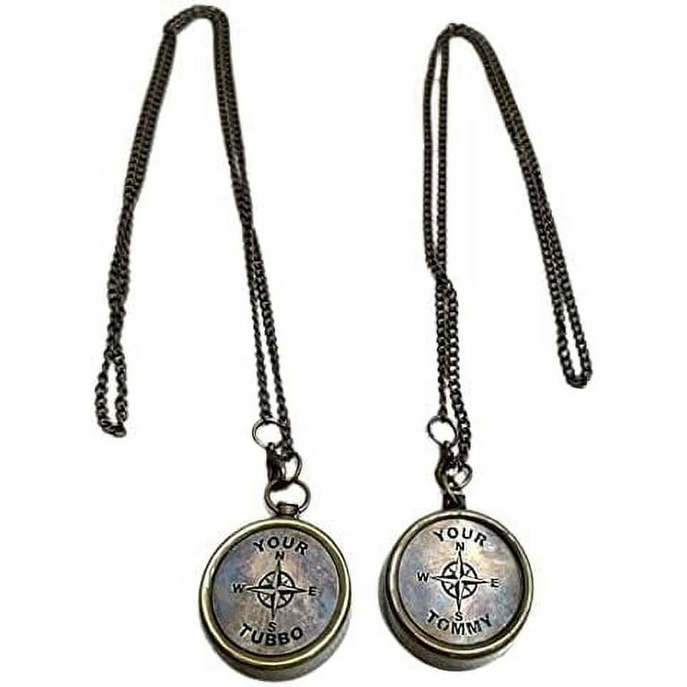 Tubbo and 2024 tommy compass necklace