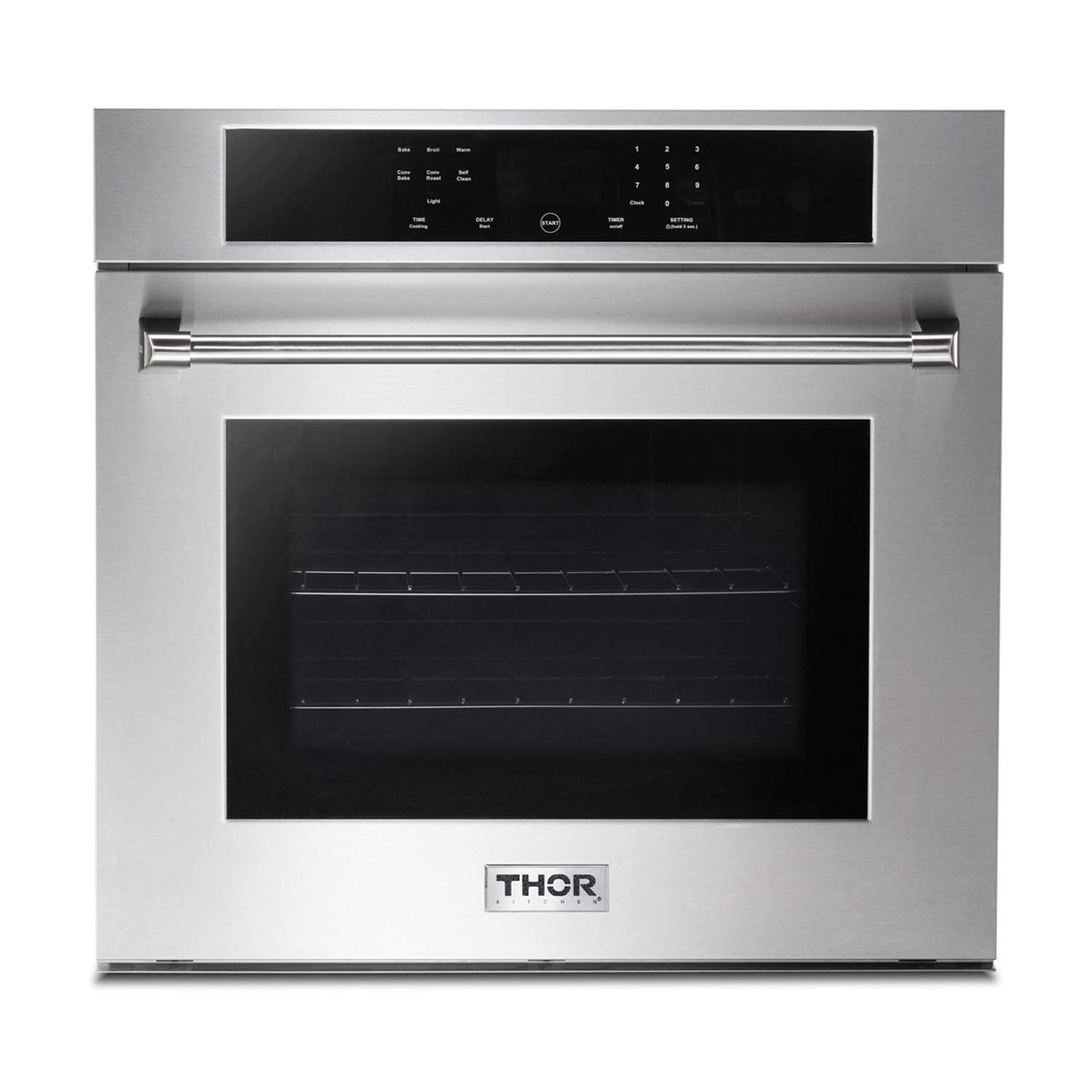 Thor Kitchen Hew3001 30" Professional Self Cleaning Electric Wall Oven - Stainless Steel