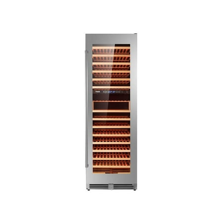 Thor Kitchen - 162 Bottles Dual Zone Wine Cooler - Stainless Steel