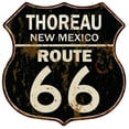 thumbnail image 1 of THOREAU, NEW MEXICO Route 66 Shield Metal Sign Man Cave Garage 211110014174, 1 of 1