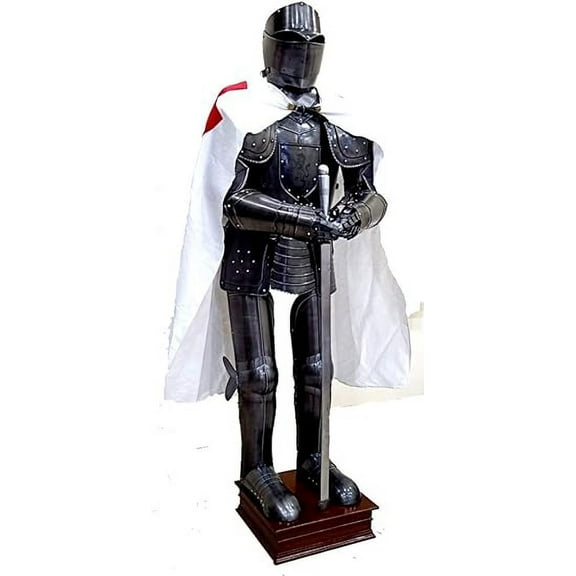 THORINSTRUMENTS Medieval Knight Gothic suit of armor wearable Larp Costume Rustic Vintage Home Decor Gifts