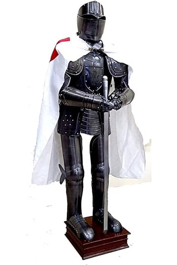 THORINSTRUMENTS Medieval Knight Gothic suit of armor wearable Larp Costume Rustic Vintage Home Decor Gifts