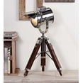 thumbnail image 1 of THORINSTRUMENTS Thor Instruments.Co Classical Vintage Designer's Spotlight with Table Lamp Tripod Silver, 1 of 3