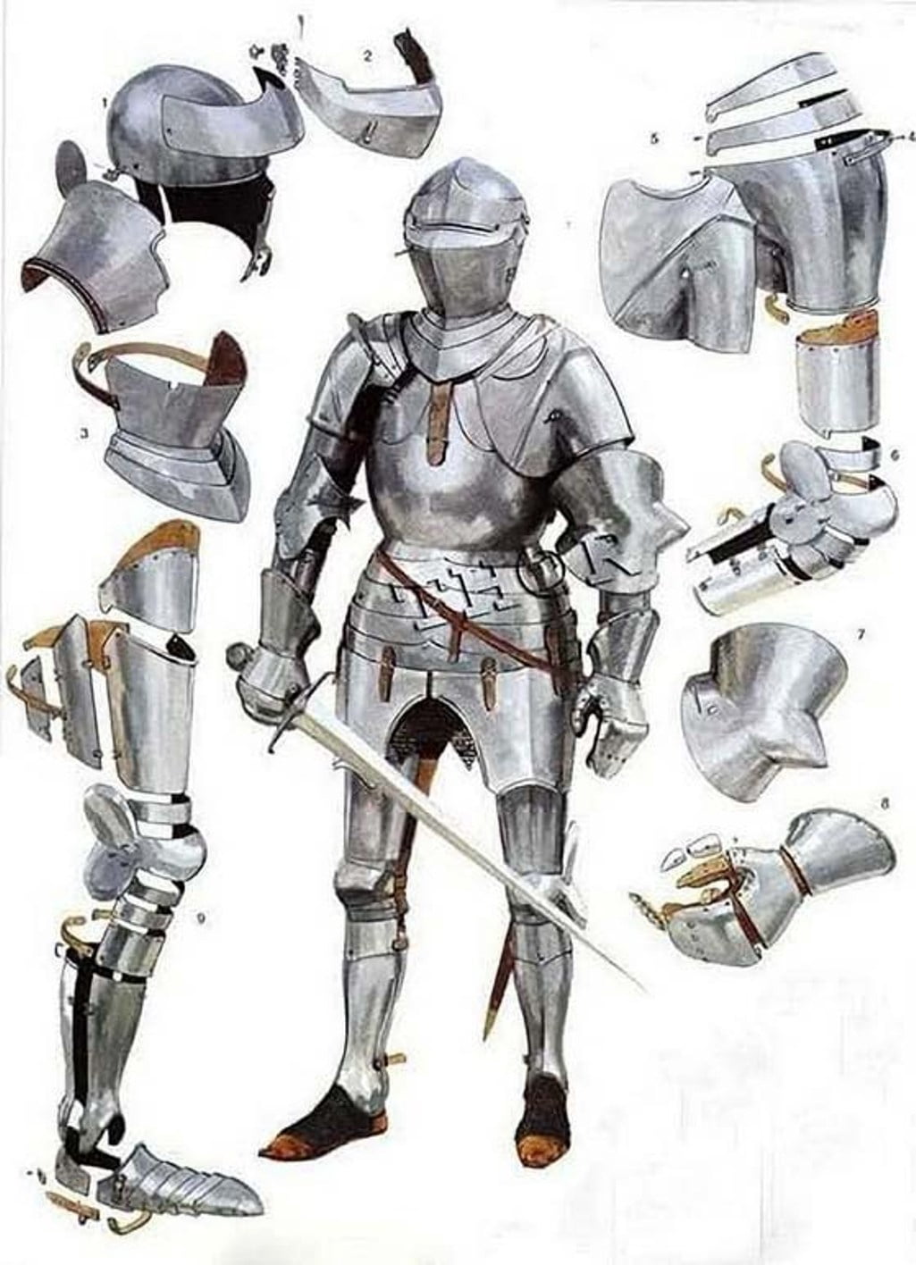 Instrument Armor THORINSTRUMENTS (with device) Fully Wearable Medieval Knight Suit Of ...