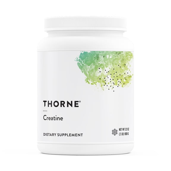 THORNE Creatine - Micronized Creatine Monohydrate Powder - Support for Muscles & Cognitive Function* - For Women & Men - Unflavored - NSF Certified for Sport - 5 g per Serving - 180 Servings
