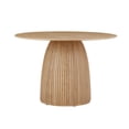 thumbnail image 1 of THOWDEE Modern 47.24 in Round MDF Dining Table, Oak, 1 of 7