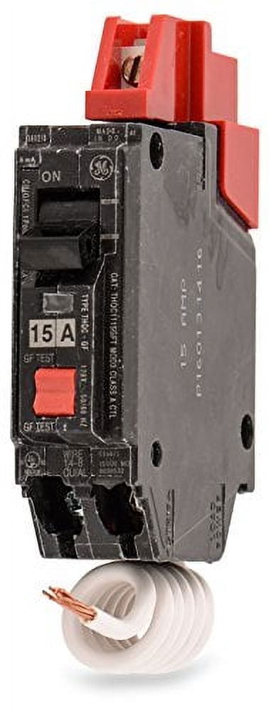 THQC1115GFT - General Electric Plug-In Ground Fault Breaker - Walmart.com