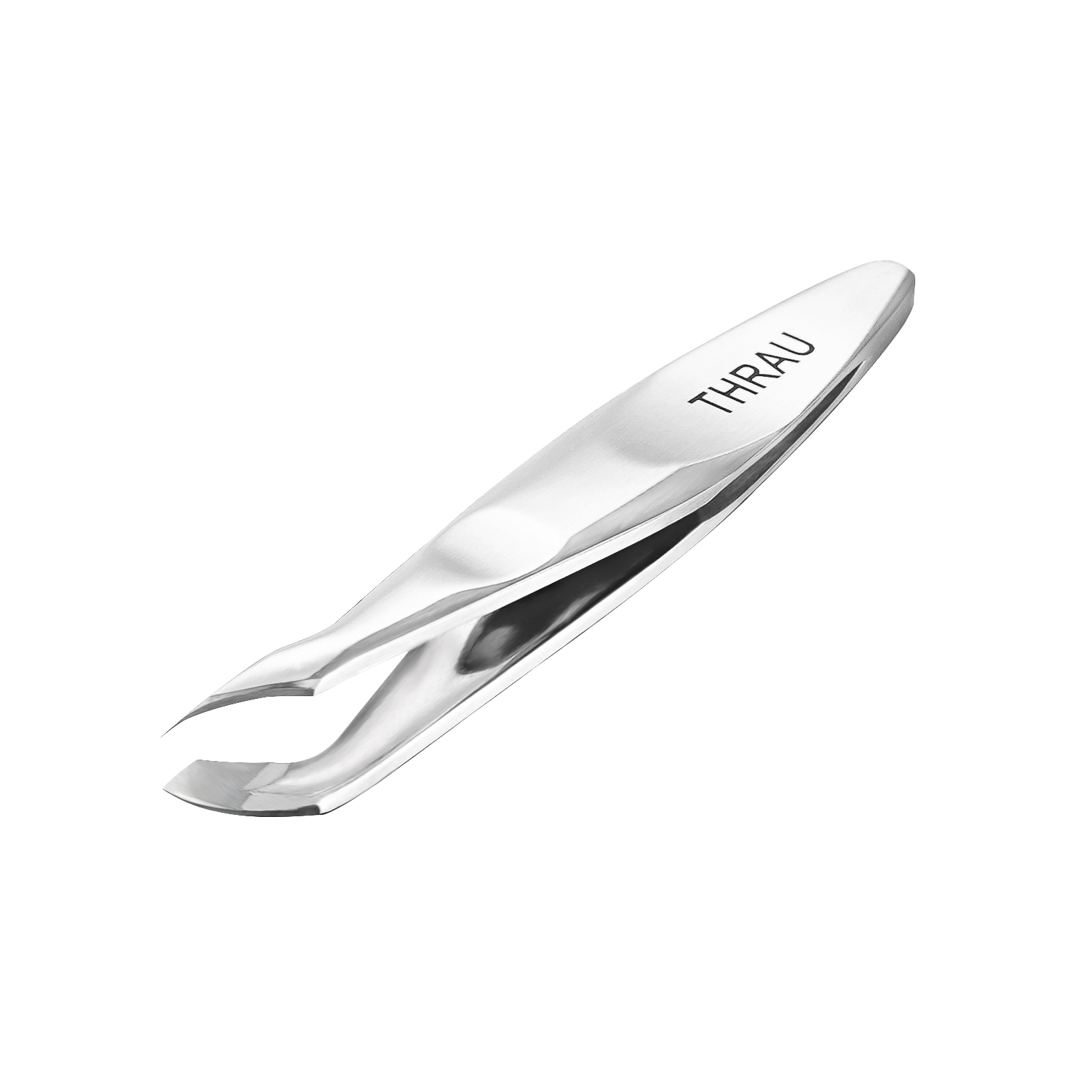 THRAU Mini Cuticle Trimmer for Manicure and Pedicure, Stainless Steel