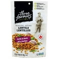thumbnail image 1 of THREE FARMERS FOODS INC SNACK LENTIL GARLIC HERB, 140 GM Pack of 6, 1 of 4