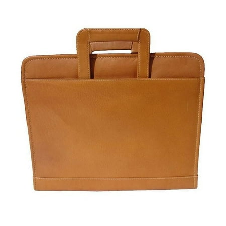 THREE-RING BINDER WITH HANDLE