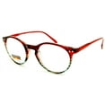 thumbnail image 1 of THRICE Vision Multi-Focus Progressive Reading Glass Key Hole crystal color fade - Red +2.50, 1 of 5