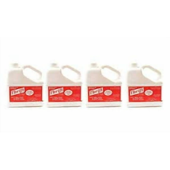 THRIFT FBA_T-600 T-600 Alkaline Based 6 lb. Granular Drain Cleaner, White (White, 4-Pack)