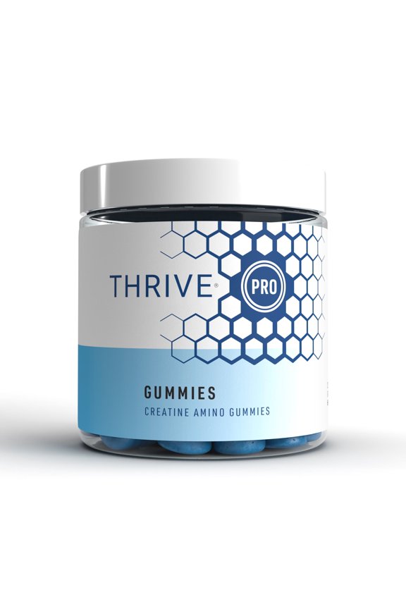 THRIVE PRO Creatine Nutritional Supplement Gummies, 60 Count