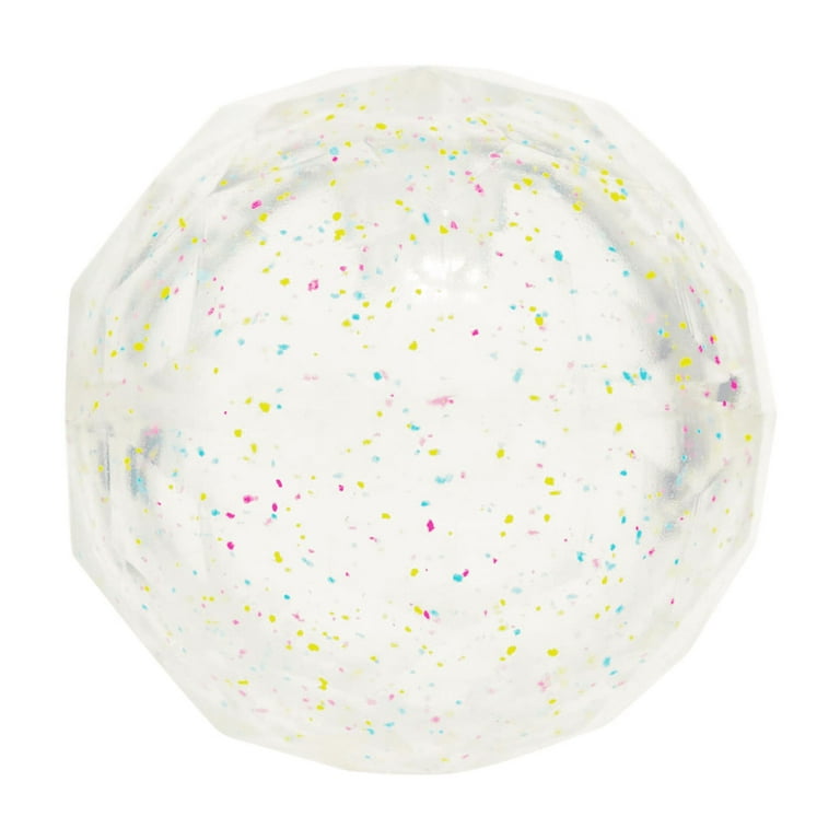 BARK Super Chewer Throw Some Glitter Ball Birthday Party Ball