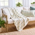 thumbnail image 1 of Better Homes & Gardens Woven Chenille Plaid Throw Blanket, Vanilla Dream ,50x72 Inches, 1 of 6