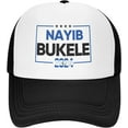 THRU Nayib Bukele for President 2025 Mesh Hat Bukele 2025 Hat for Men