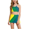 thumbnail image 1 of THSXS Bathing Suits For Teens Teen Girl Bathing Suits Teen Girls Swimsuits Two Piece Bikini Sets With Chest Pad, 1 of 8