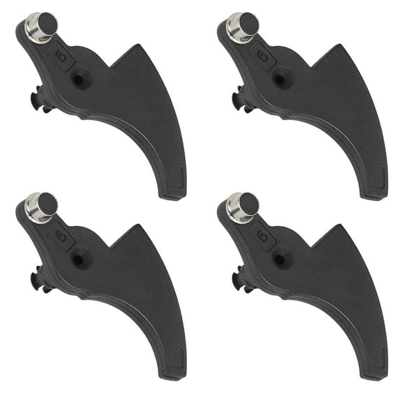 THTEN 59843500SV String Trimmer Replacement Lever Compatible with Black & Decker GH600 Types 1-5,ST7200 Type 1,74526 Type 1,Part Number# 598435-00SV (4 Pack)