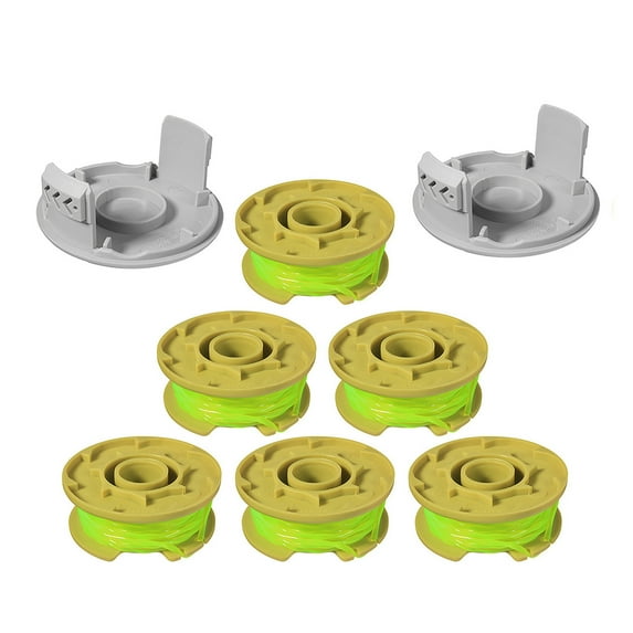 THTEN AC80RL3 11ft 0.080" Replacement Trimmer Spool for Ryobi One Plus 18v 24v and 40v Cordless Trimmers Line Refills Weed Wacker Auto-Feed Twist Single Line Parts