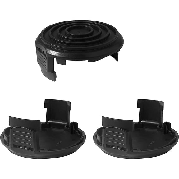 THTEN WA0014 Trimmer Replacement Spool Cap Covers Compatible with Worx WA0014 WG168 WG184 String Trimmers,WA0037 Cap Covers Weed Eater Spool Cap for Worx Parts 3 Pack