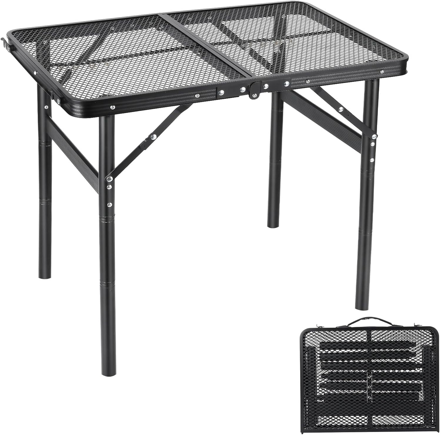 Camco Adirondack Outdoor Camping Small Plastic Folding Side