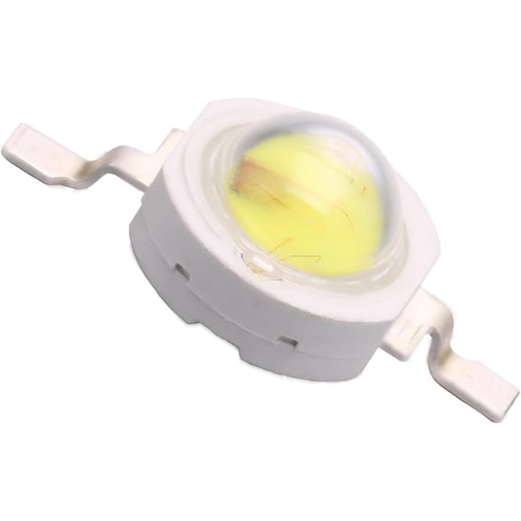 THTGDW-10PCS CRI90 High Power LED Chip,5W White SMD COB Light Emitter Diode Electronic Components Repair Lamp Bulb DIY Lighting (350mA,DC7.5-8.5V,140deg,5000-7000K,Ra90)