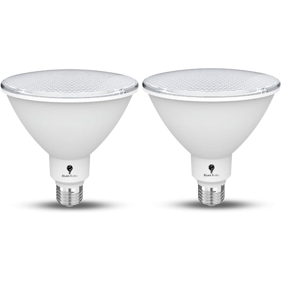 THTGDW-2 Pack High Power Outdoor PAR38 20W 250 Watt Equivalent 2800 Lumens Dimmable LED Flood Light Bulb Super Bright Waterproof E26 5000K Daylight Spotlight Bulbs for Security Backyard Garage Night