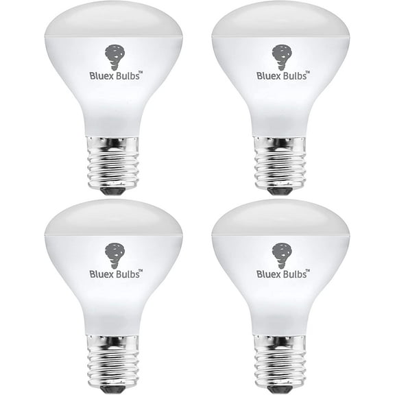 THTGDW-4 Pack R14 LED Bulb 4W E17 Base Mini Reflector Floodlight Light Bulb Dimmable 2700K Warm White - 40W Equivalent - e17 LED Bulb Dimmable E17 Intermediate Base Mini Light Bulbs, Curio Cabinet Li