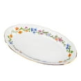 thumbnail image 1 of THUN Oval Serving Plate Provence Flowers Porcelain Oval Dish for Fish Porcelain Dinner Platter for Appetizers Porcelain Dish (8.27" (21 cm)), 1 of 9